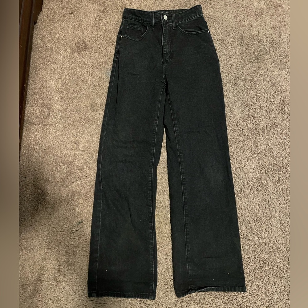 black jeans size 2